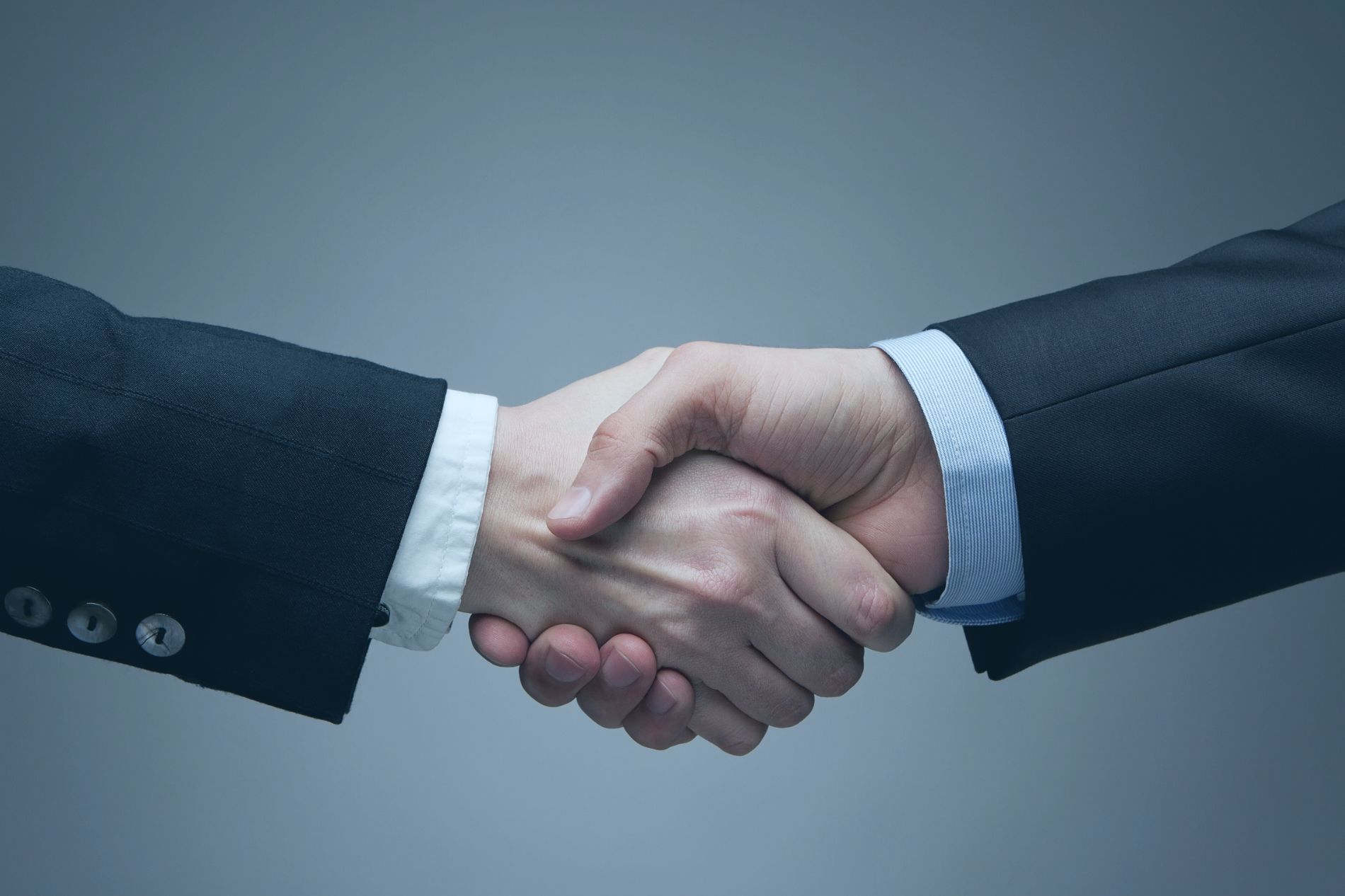 Sales handshake